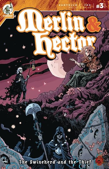 Cover image for MERLIN & HECTOR #3