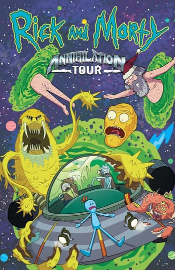 Cover image for RICK AND MORTY ANNIHILATION TOUR TP #0