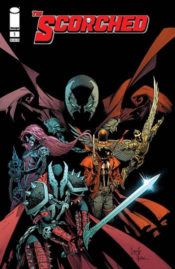 Cover image for SPAWN SCORCHED #1 CVR B CAPULLO