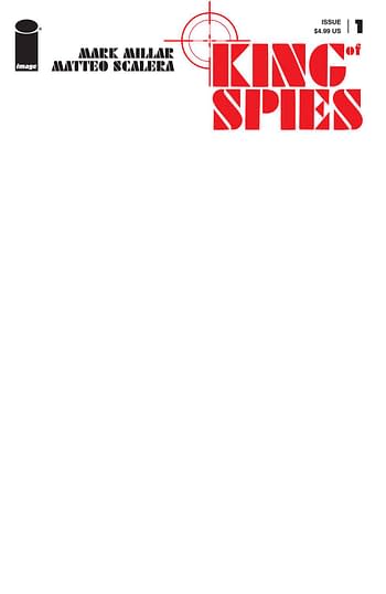 Cover image for KING OF SPIES #1 (OF 4) CVR E BLANK CVR (MR)