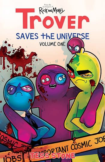Cover image for TROVER SAVES THE UNIVERSE TP VOL 01 (MR)