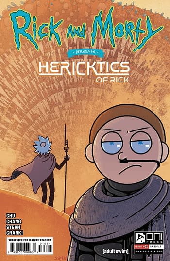 Cover image for RICK AND MORTY PRESENTS HERICKTICS OF RICK #1 CVR A STERN