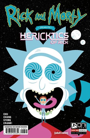 Cover image for RICK AND MORTY PRESENTS HERICKTICS OF RICK #1 CVR B PATRICIA
