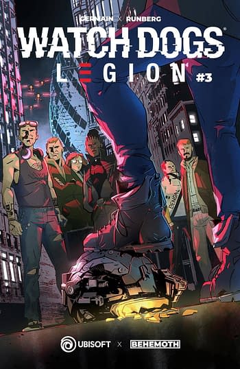 Cover image for WATCH DOGS LEGION #3 (OF 4) CVR B MASSAGGIA (MR)