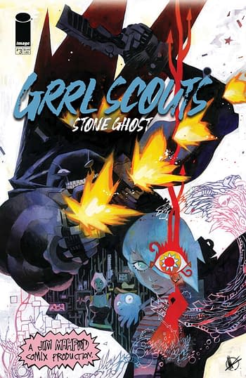 Cover image for GRRL SCOUTS STONE GHOST #3 (OF 6) CVR B SCALERA (MR)