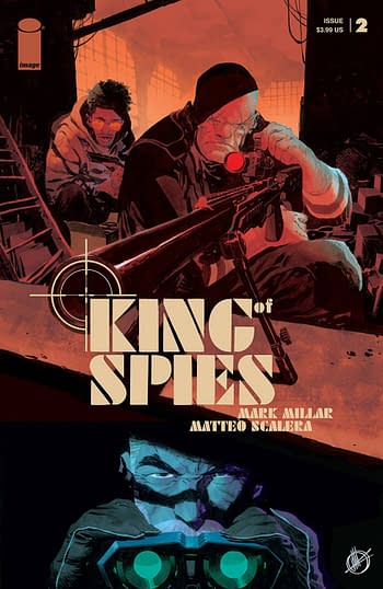 Cover image for KING OF SPIES #2 (OF 4) CVR A SCALERA (MR)