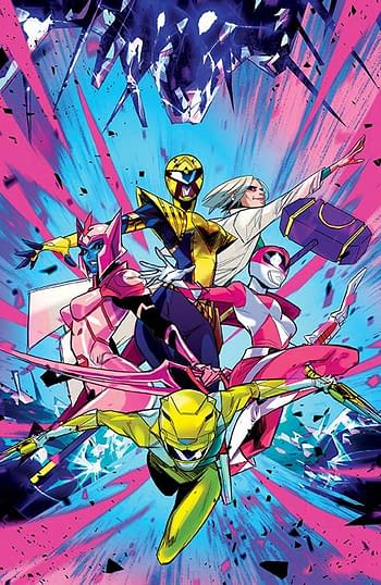 Cover image for MIGHTY MORPHIN #15 CVR D 15 COPY INCV CARLINI