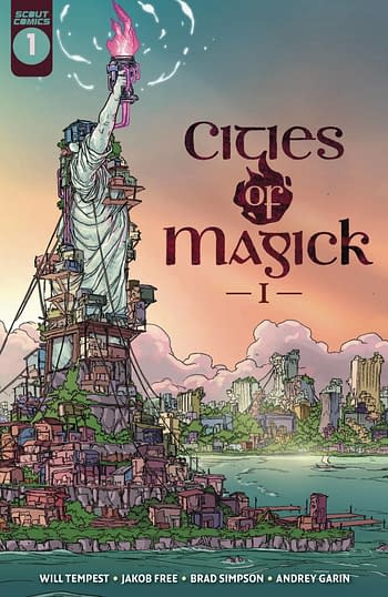 Cover image for CITIES OF MAGICK #1 CVR A TEMPEST