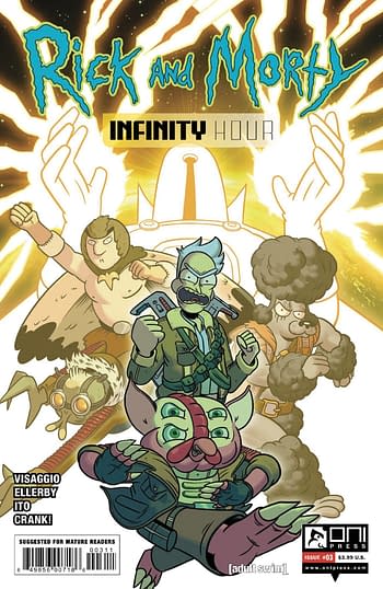 Cover image for RICK AND MORTY INFINITY HOUR #3 CVR A ITO