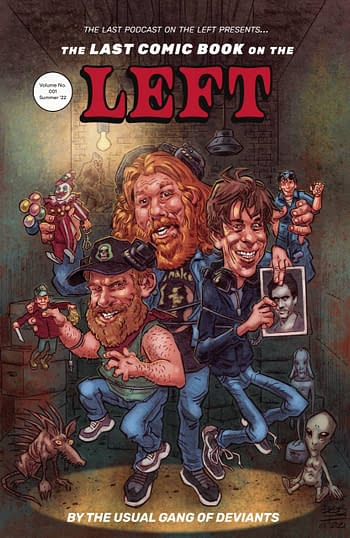Cover image for LAST COMIC BOOK ON THE LEFT TP (MR)