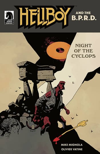 Cover image for HELLBOY & BPRD NIGHT OF THE CYCLOPS ONE-SHOT CVR B