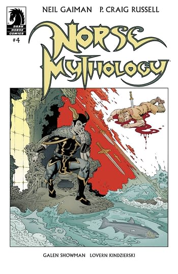 Cover image for NORSE MYTHOLOGY III #4 (OF 6) CVR A RUSSELL (MR)