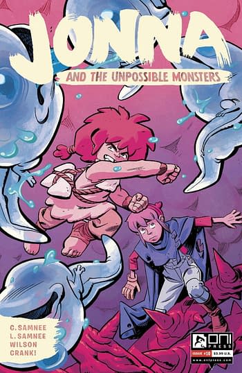 Cover image for JONNA AND THE UNPOSSIBLE MONSTERS #10 CVR A WILSON