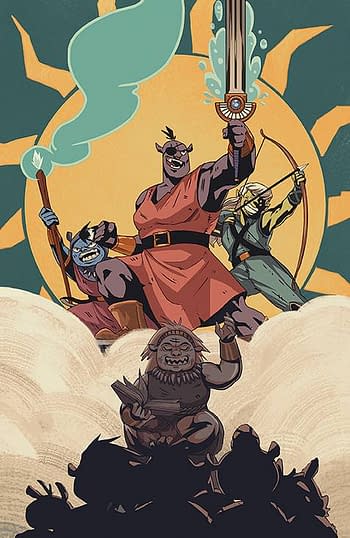 Cover image for ORCS THE WIZARD #2 (OF 4) CVR B KHALIDAH