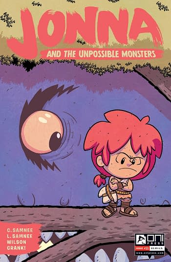 Cover image for JONNA AND UNPOSSIBLE MONSTERS #11 CVR B ELIOPOULOS