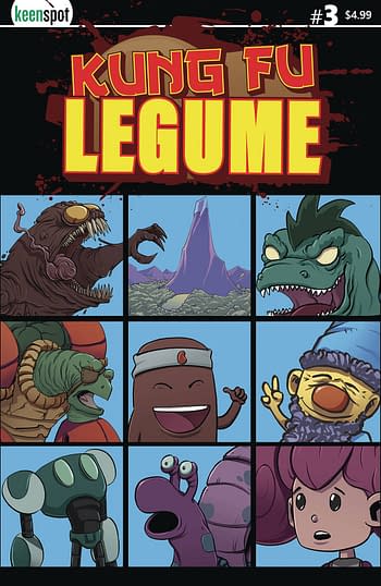 Cover image for KUNG FU LEGUME #3 CVR A MICHAEL ADAMS