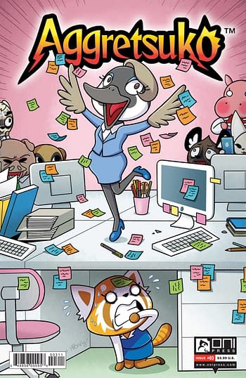 Cover image for AGGRETSUKO OUT TO LUNCH #3 CVR A STARLING