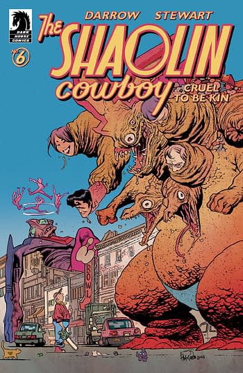 Cover image for SHAOLIN COWBOY CRUEL TO BE KIN #6 (OF 7) CVR B HARREN (MR)
