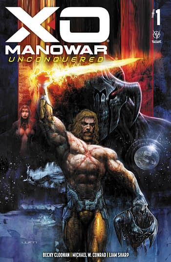 Cover image for XO MANOWAR UNCONQUERED #1 CVR E BLANK VAR (MR)