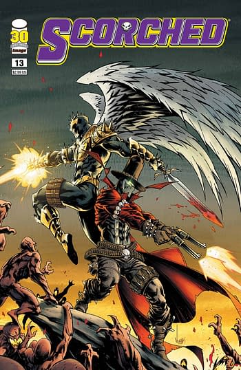 Cover image for SPAWN SCORCHED #13 CVR A KEANE