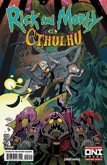 Cover image for RICK AND MORTY VS CTHULHU #2 CVR A LITTLE