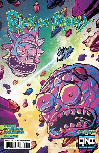 Cover image for RICK AND MORTY #1 CVR A STRESING (MR)