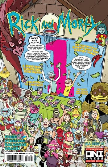 Cover image for RICK AND MORTY #1 CVR B ELLERBY (MR)