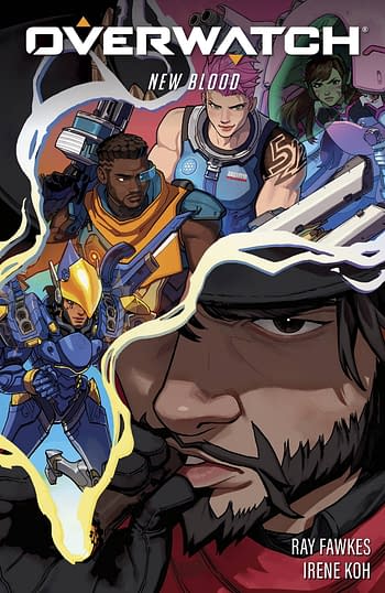 Cover image for OVERWATCH NEW BLOOD HC