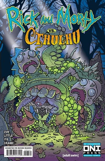 Cover image for RICK AND MORTY VS CTHULHU #3 CVR B CANNON