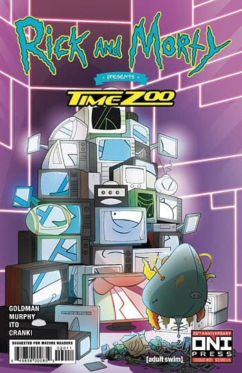 Cover image for RICK AND MORTY PRESENTS TIME ZOO #1 CVR A MURPHY