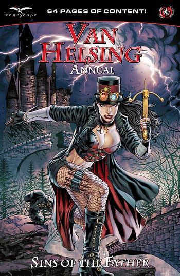 Cover image for VAN HELSING ANNUAL SINS OF THE FATHER CVR A VITORINO