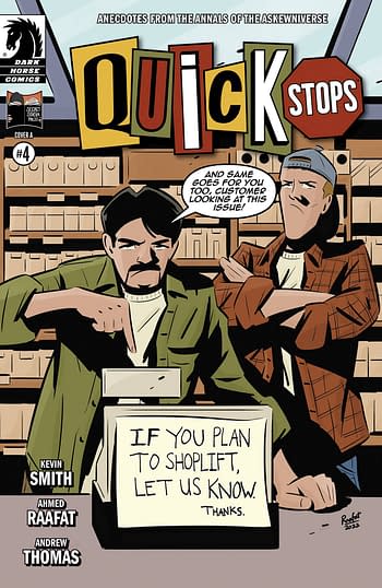 Cover image for QUICK STOPS #4 (OF 4) CVR A RAAFAT