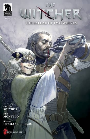 Cover image for WITCHER THE BALLAD OF TWO WOLVES #3 (OF 4) CVR D LOPEZ