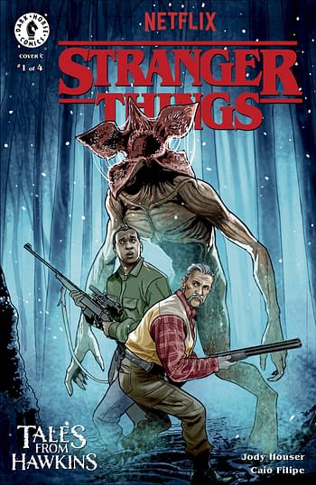 Cover image for STRANGER THINGS TALES FROM HAWKINS #1 (OF 4) CVR C GALINDO