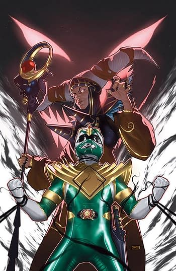 Cover image for MIGHTY MORPHIN POWER RANGERS #105 CVR A CLARKE