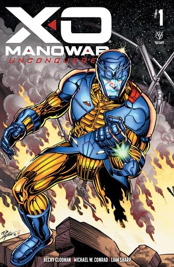 Cover image for XO MANOWAR UNCONQUERED #1 CVR D PREORDER BUNDLE ED (RES) (MR
