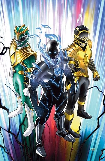 Cover image for MIGHTY MORPHIN POWER RANGERS #106 CVR A CLARKE