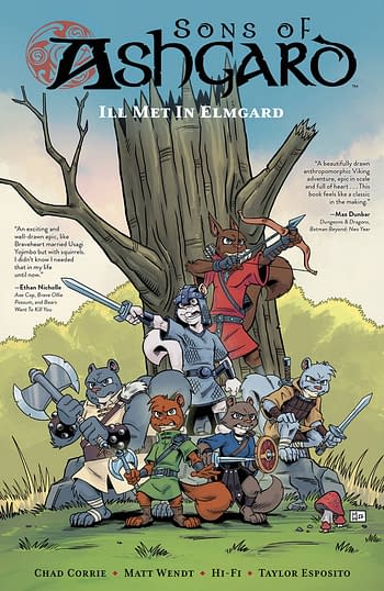 Cover image for SONS OF ASHGARD ILL MET IN ELMGARD TP