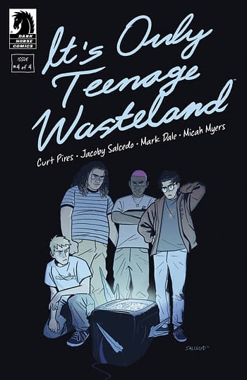 Cover image for ITS ONLY TEENAGE WASTELAND #4 (OF 4)