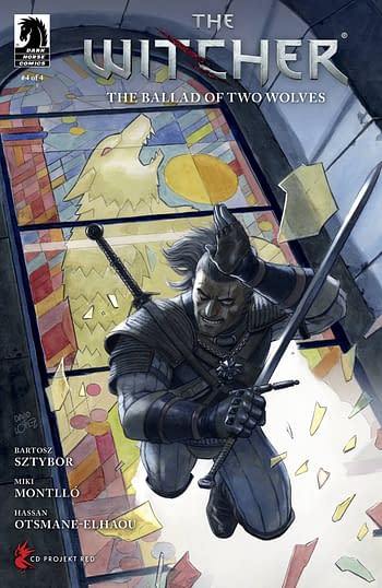 Cover image for WITCHER THE BALLAD OF TWO WOLVES #4 (OF 4) CVR D LOPEZ