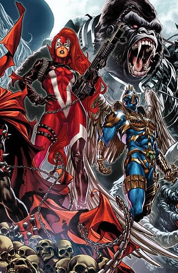 Cover image for SPAWN SCORCHED #17 CVR A BROOKS