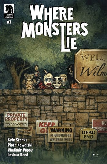 Cover image for WHERE MONSTERS LIE #3 (OF 4) CVR B CROOK