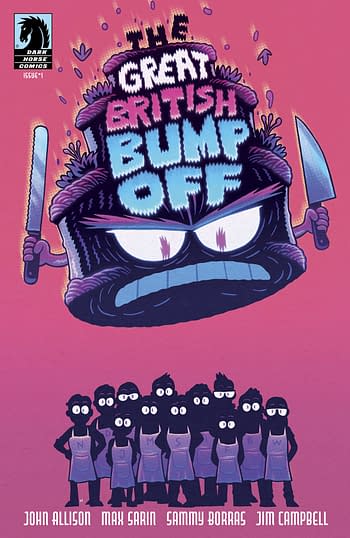 Cover image for GREAT BRITISH BUMP OFF #1 (OF 4) CVR B HIPP