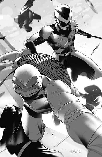 Cover image for MMPR TMNT II #5 (OF 5) CVR G 15 COPY INCV DI MEO