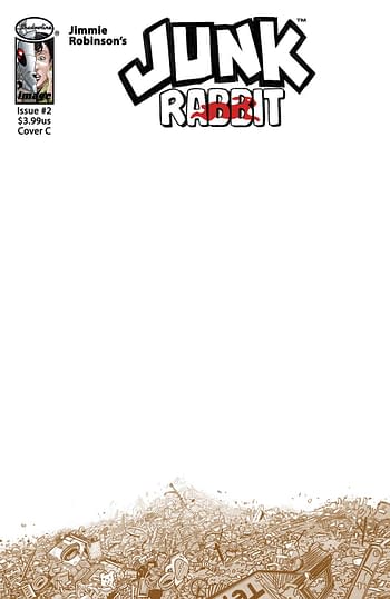 Cover image for JUNK RABBIT #2 (OF 5) CVR C BLANK SKETCH CVR (MR)