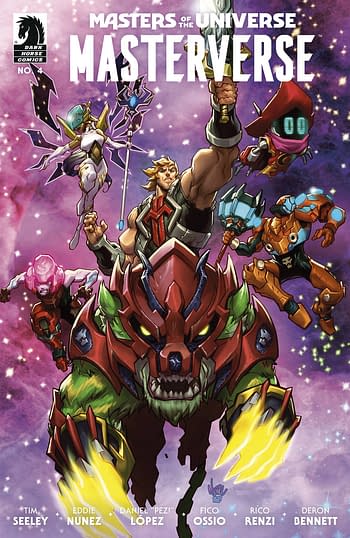 Cover image for MASTERS OF UNIVERSE MASTERVERSE #4 (OF 4) CVR A NUNEZ