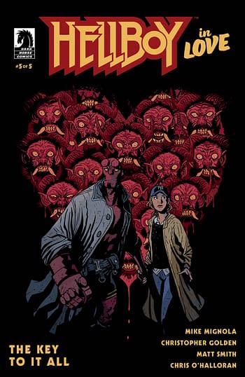 Cover image for HELLBOY IN LOVE #5 (OF 5)