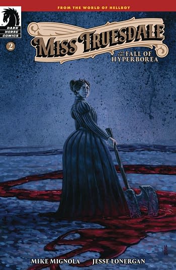 Cover image for MISS TRUESDALE &THE FALL OF HYPERBOREA #2 (OF 4) CVR B LARSE