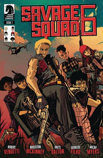 Cover image for SAVAGE SQUAD 6 #1