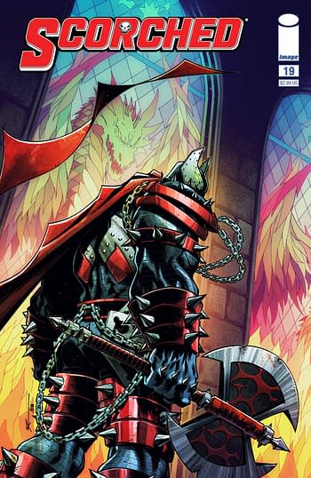 Cover image for SPAWN SCORCHED #19 CVR B KEANE